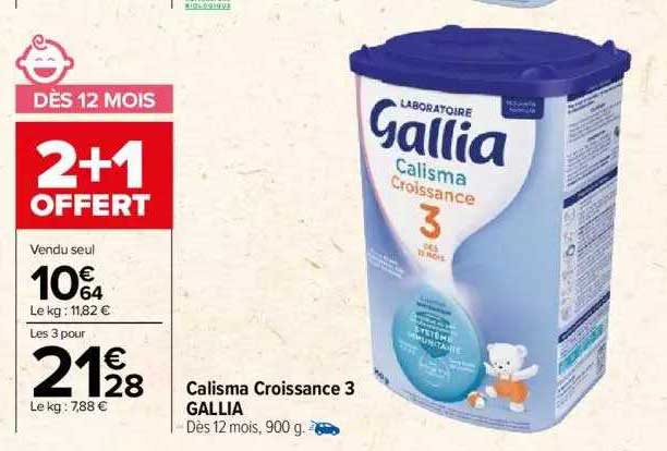 Calisma Croissance 3 Gallia