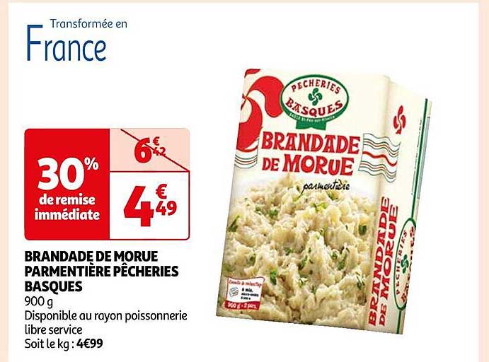 brandade de morue parmentière pêcheries basques