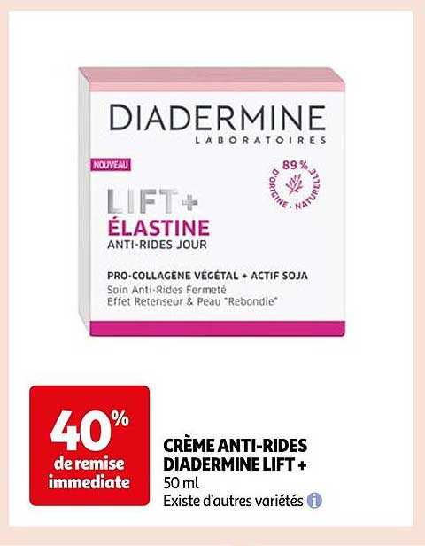 Crème Anti-rides Diadermine Lift+