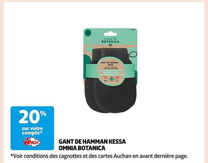 Gant De Hamman Kessa Omnia Botanica