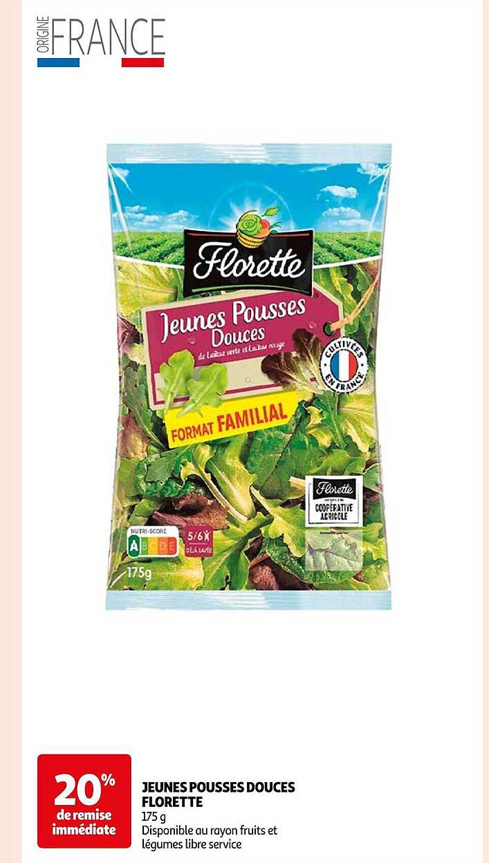 jeunes pousses douces florette