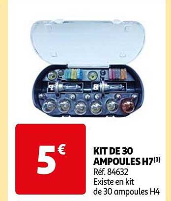 Kit De 30 Ampoules H7