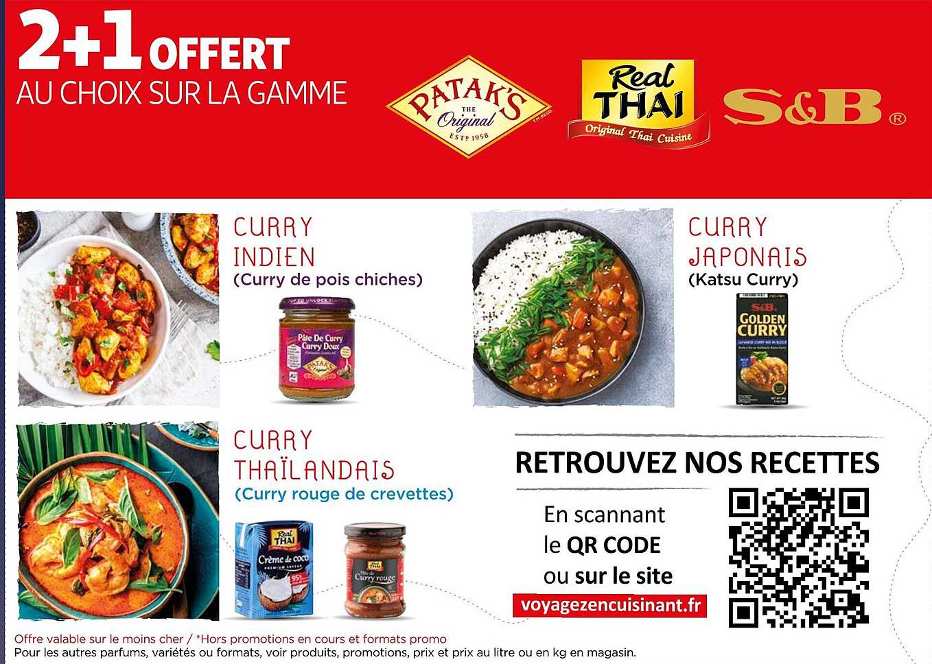 La Gamme Patak's, Real Thai, S&b