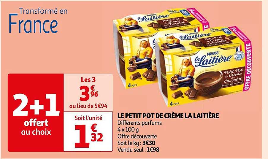 Le Petit Pot De Crème La Laitière Nestlé