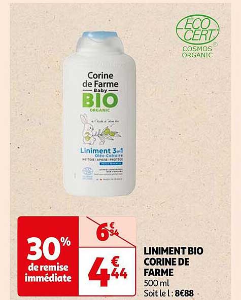 liniment bio corine de farme