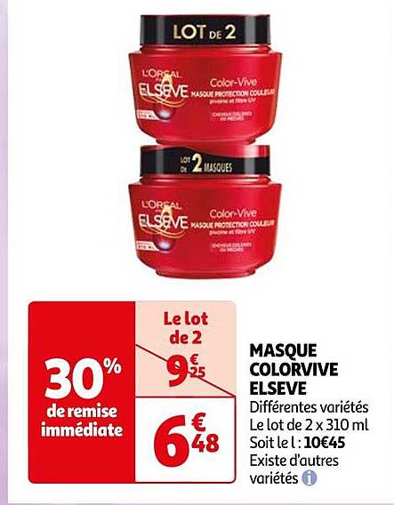 masque colorvive elsève