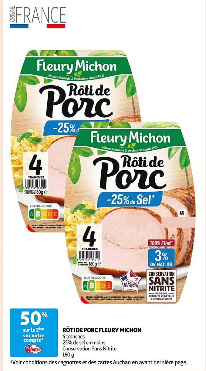 rôti de porc fleury michon