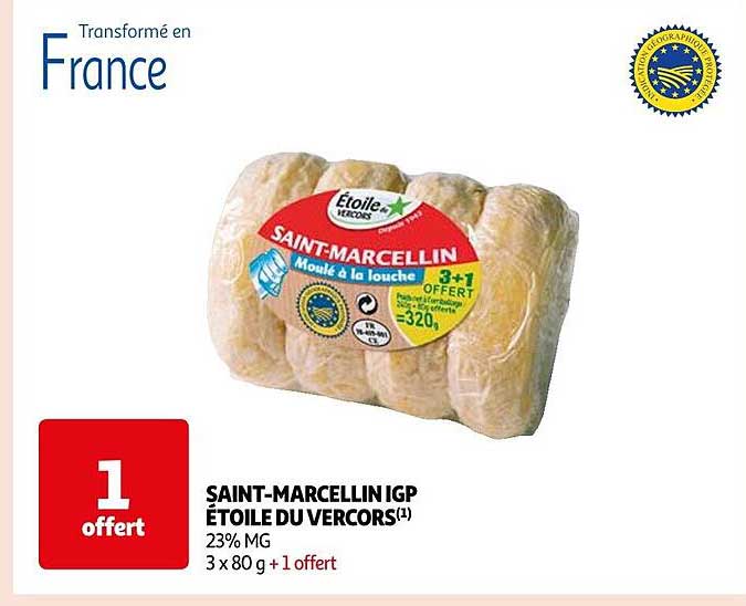 saint-marcellin igp étoile du vercors
