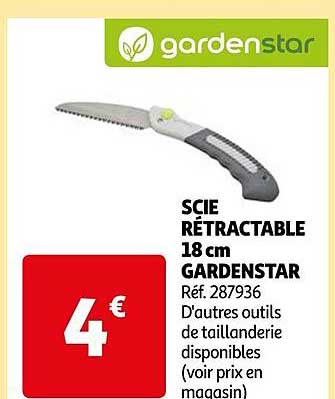 Scie Rétractable 18 Cm Gardenstar