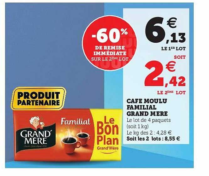 café moulu familial grand mère