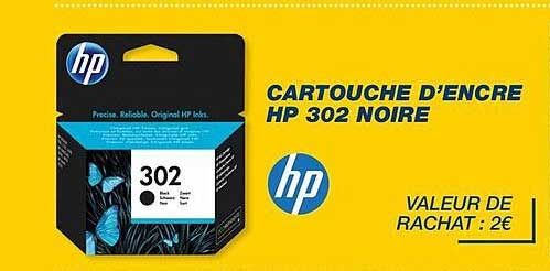 cartouche d'encre hp 302 noire