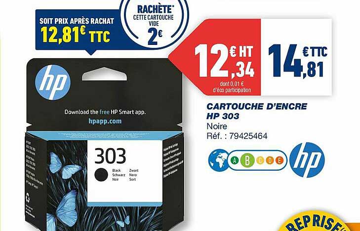 cartouche d'encre hp 303
