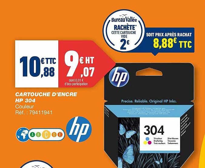 cartouche d'encre hp 304