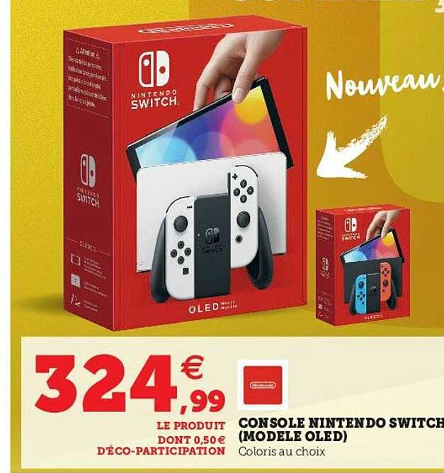 Console Nintendo Switch (modèle Oled)