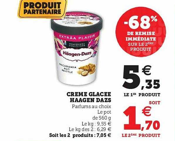 crème glacée häagen dazs