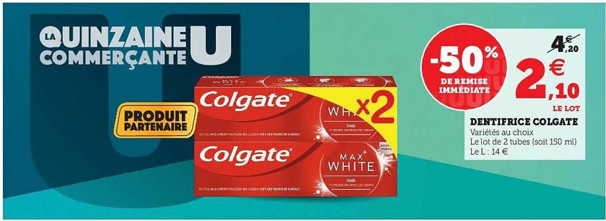 Dentifrice Colgate