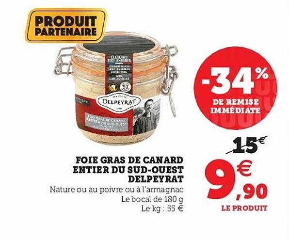 foie gras de canard entier du sud-ouest delpeyrat