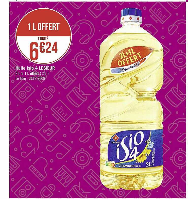 huile isio 4 lesieur