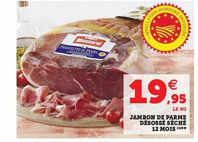 Jambon De Parme Désossé Séché 12 Mois