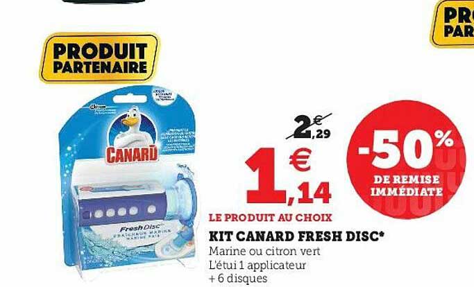 kit canard fresh disc