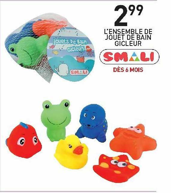 l'ensemble de jouet de bain gicleur