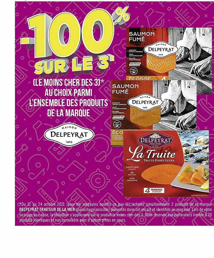 l'ensemble des produits de la marque delpeyrat