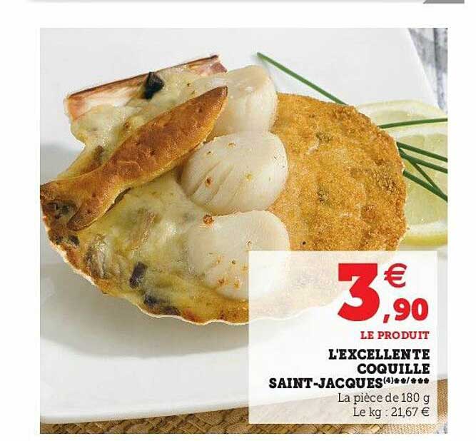 l'excellente coquille saint-jacques