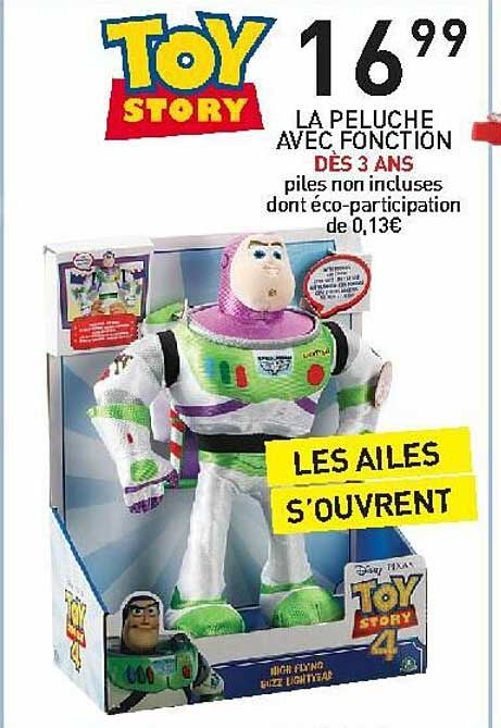 la peluche avec fonction toy story