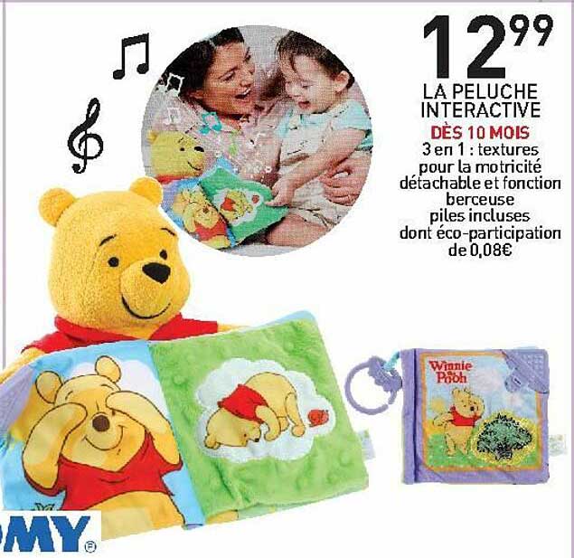 la peluche interactive