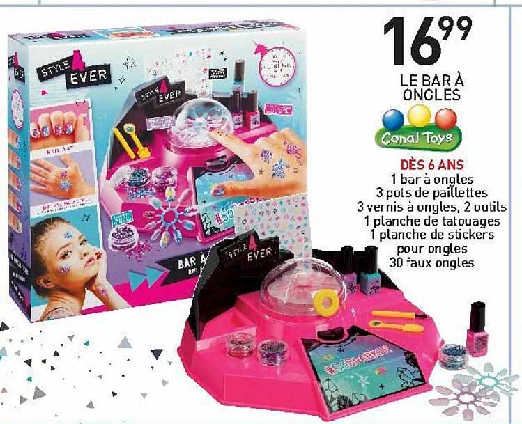 le bar à ongles canal toys