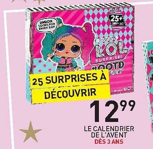 le calendrier de l'avent