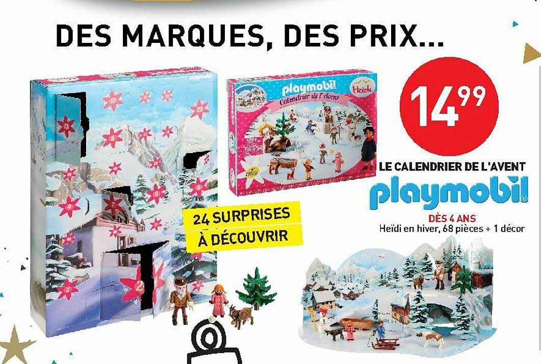 le calendrier de l'avent playmobil