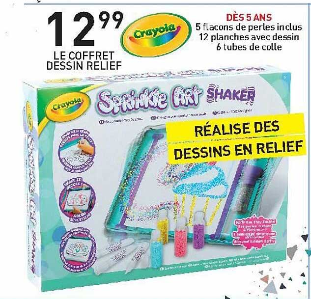 le coffret dessin relief