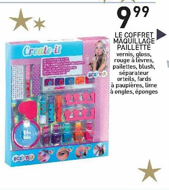 Le Coffret Maquillage Paillette