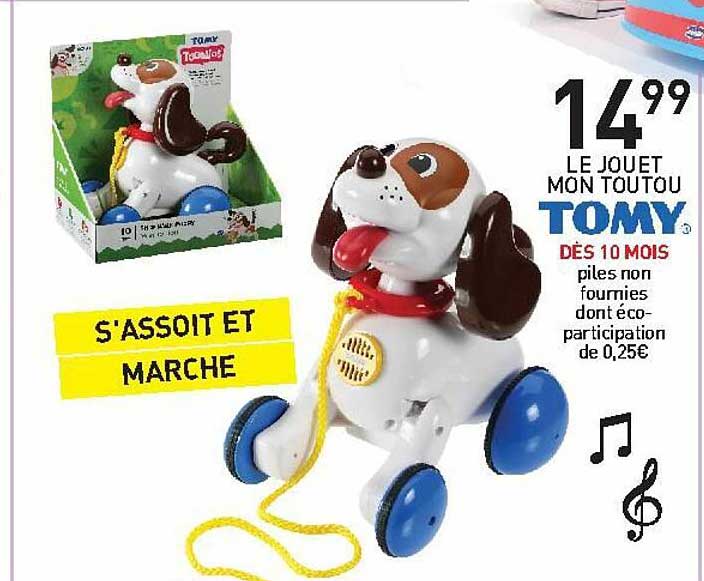 le jouet mon toutou tomy
