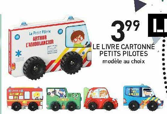 le livre cartonné petits pilotes