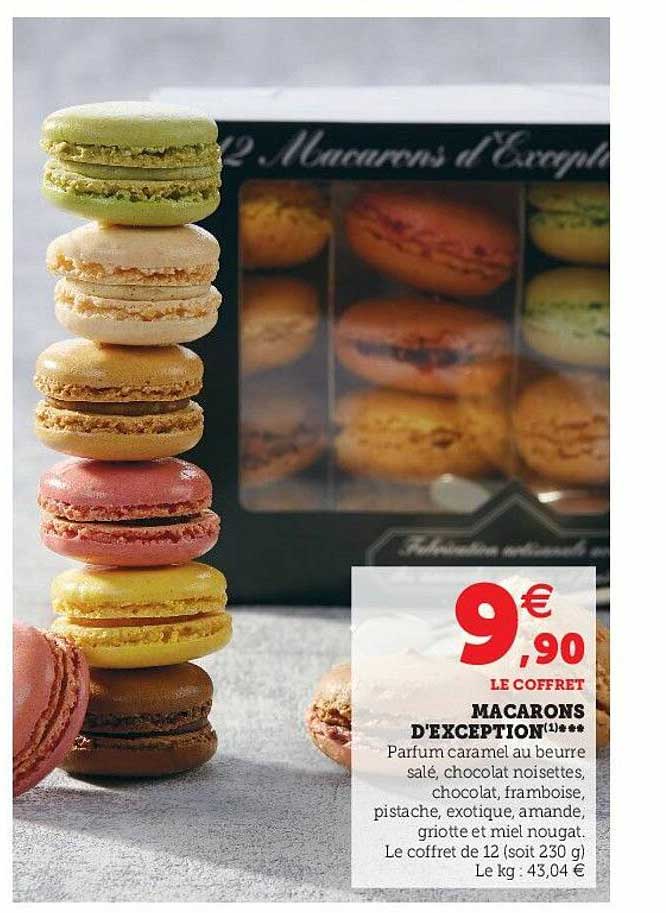 macarons d'exception