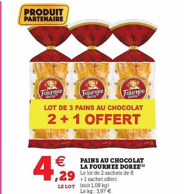 pains au chocolat la fournée dorée