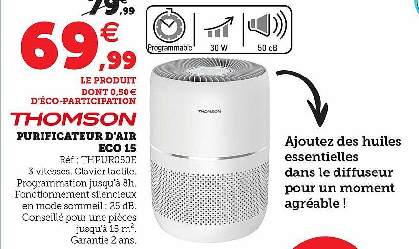 Purificateur D'air Eco 15