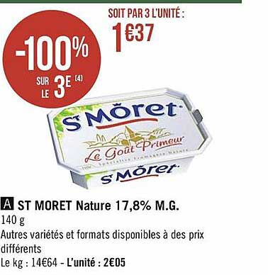 st môret nature 17,8% m.g.
