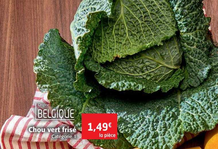chou vert frisé