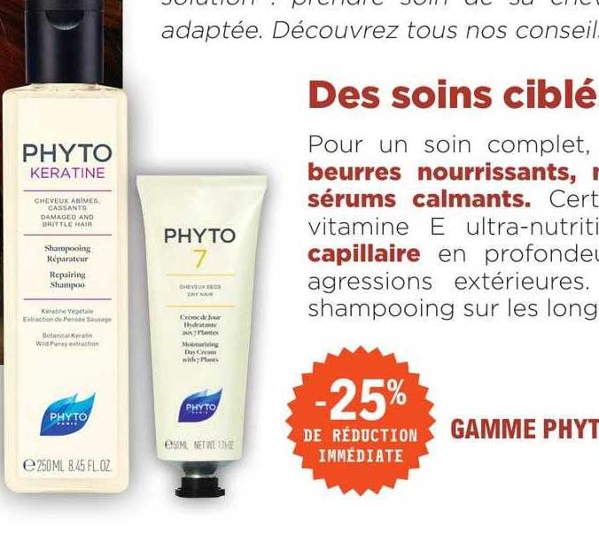 gamme phyto kératine
