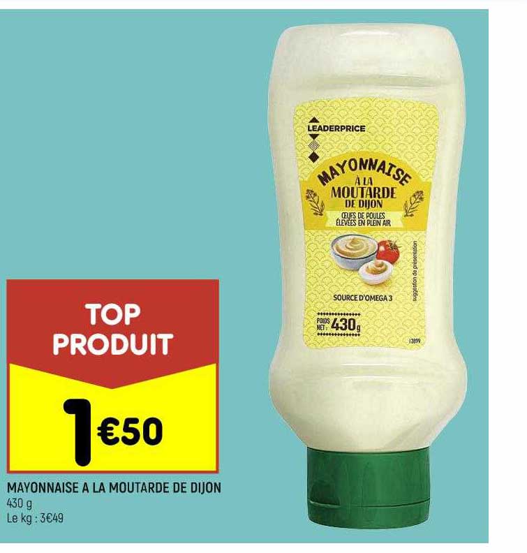 Mayonnaise à La Moutarde De Dijon