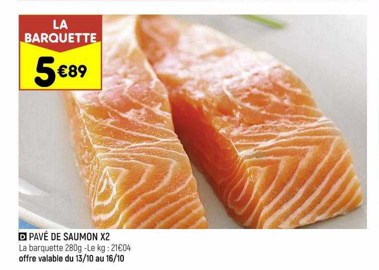 Pavé De Saumon X2