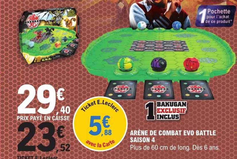 arène de combat evo battle saison 4