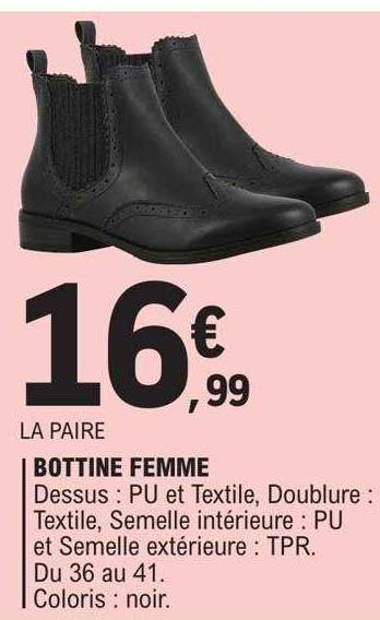 bottine femme