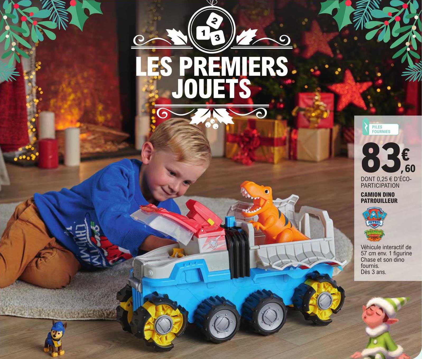 camion dino patrouilleur