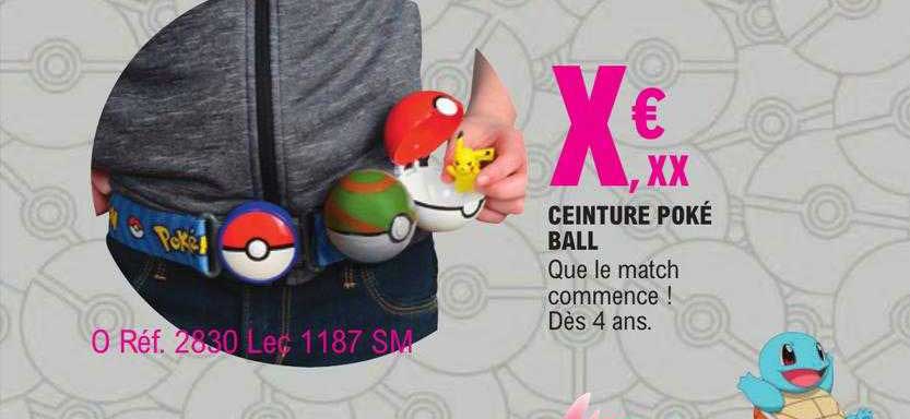 ceinture poké ball