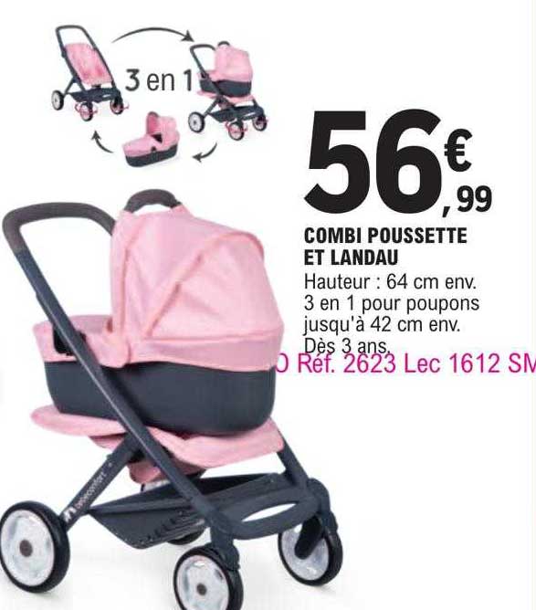 combi poussette et landau