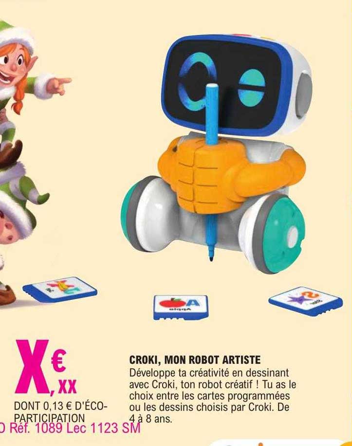 croki, mon robot artiste